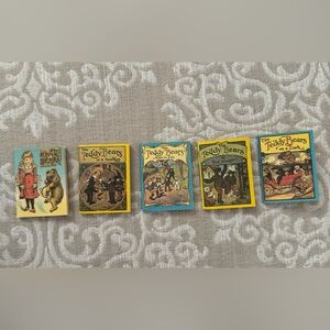 Merrimack Miniature Teddy Bear Books Set Of 5